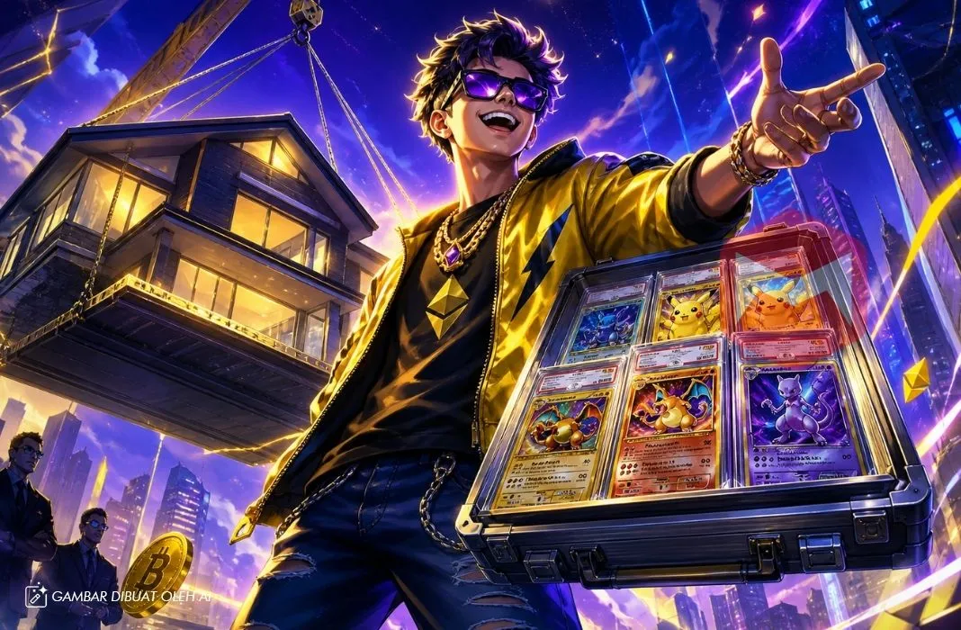 Influencer kripto menjual rumah untuk membeli koleksi Kartu TCG Pokémon
