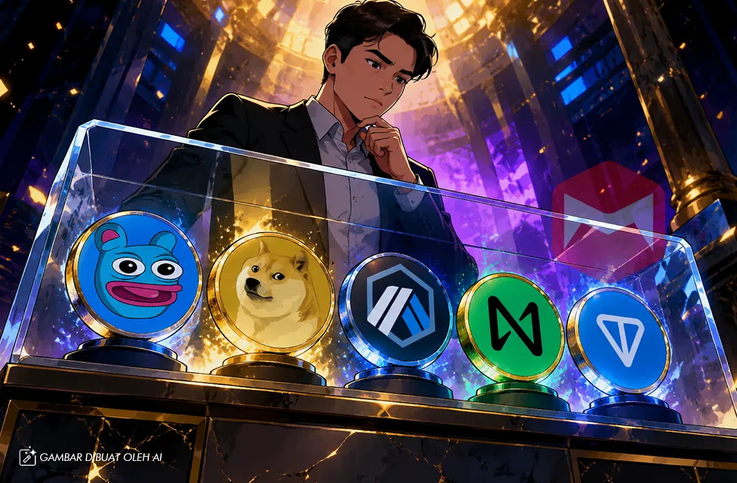 Kripto Hari Ini 9 Mei 2026: DOGE Bersiap Ngebut, BRETT Masuk Zona Penentuan