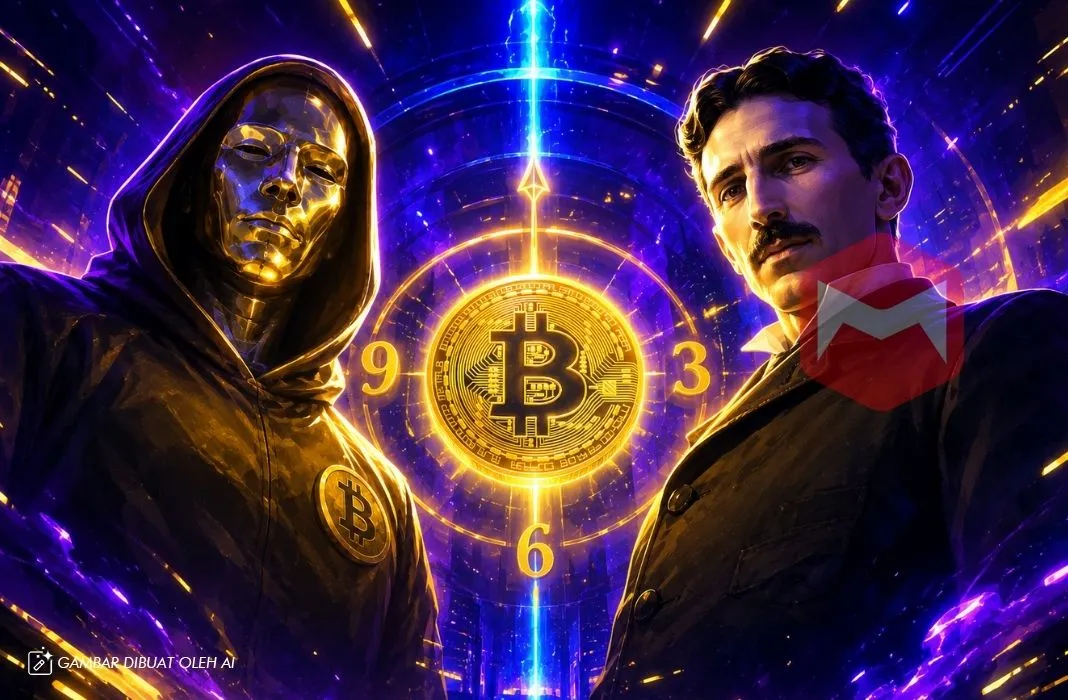 Nikola Tesla Satoshi Nakamoto Bitcoin