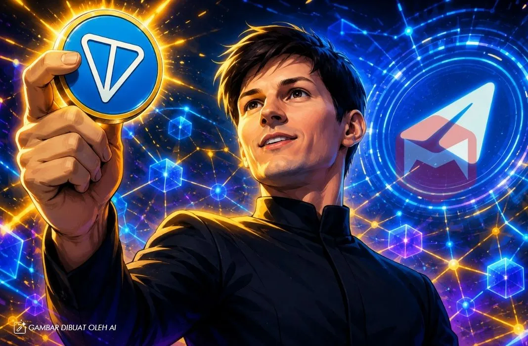 Pavel Durov ceo telegram ungkap kekuatan blockchain altcoin TON Network