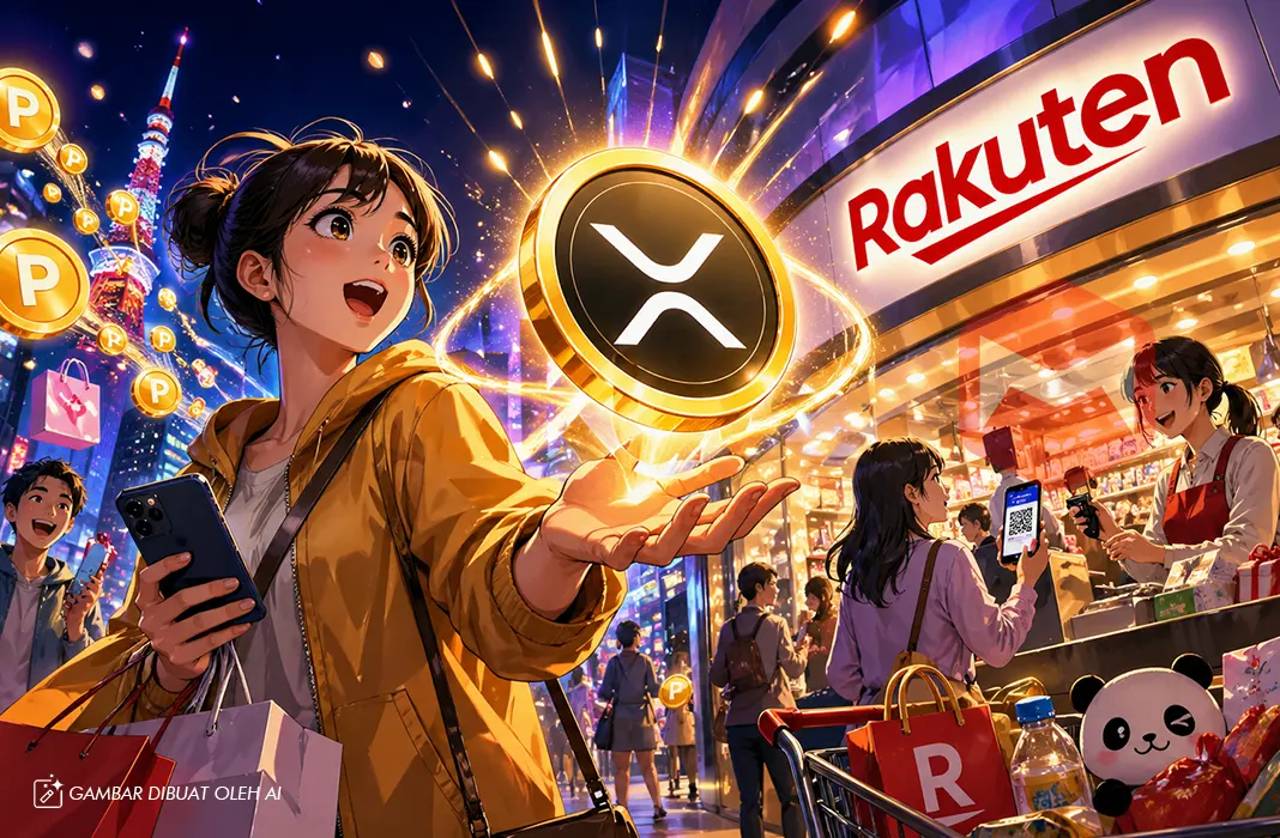 Rakuten Bikin Gebrakan, Poin Belanja Kini Bisa Disulap Jadi XRP