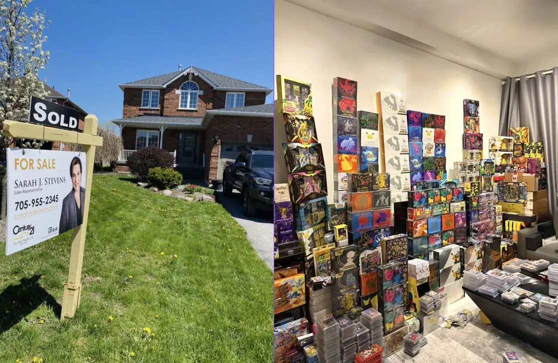 Rumah Milik Influencer Kripto yang Dijual Serta Koleksi Kartu Pokémon Miliknya