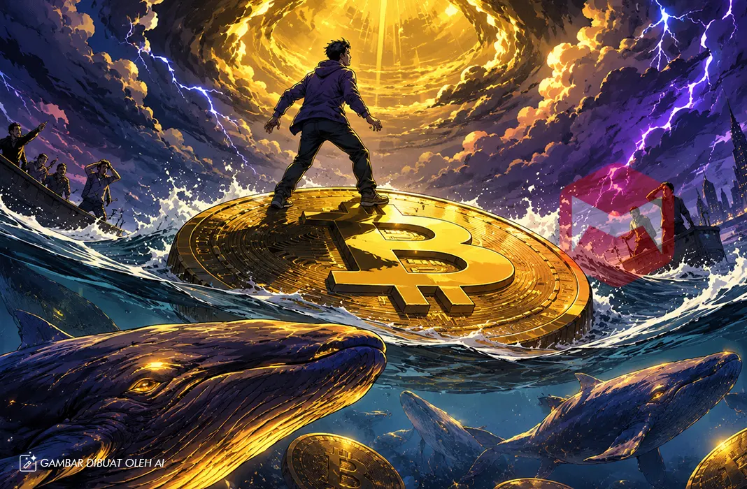 Sinyal Langka Muncul di Bitcoin, Pergerakan Whale Bikin Was-was
