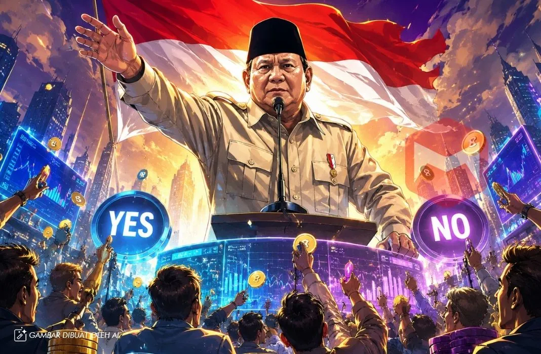 Taruhan lengesernya prabowo subianto sebagai presiden ri sebelum 2027 polymarket