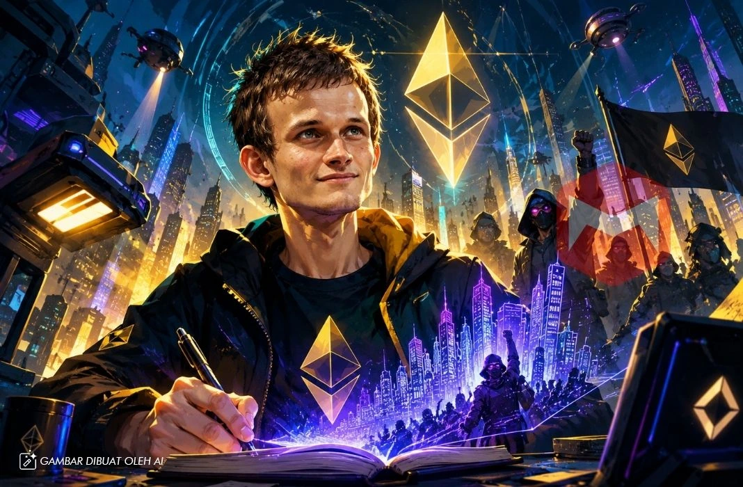 Vitalik Buterin novel sci-fi pendiri ethereum Vitalik Buterin novel sci-fi pendiri ethereum