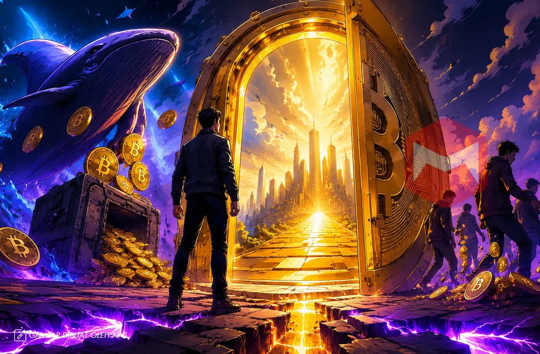 Waspada! Sinyal Ini Buka Jalan Harga Bitcoin ke 93 Ribu Dolar