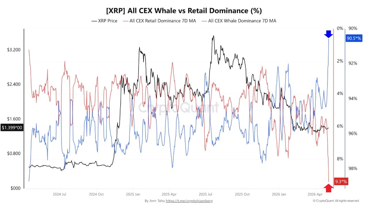 XRP CEX whale