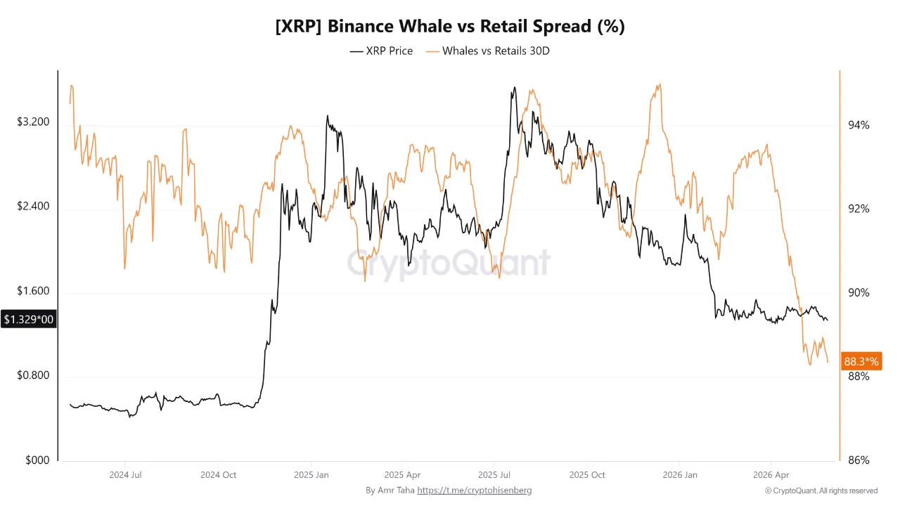 XRP Whale ritel 29 mei