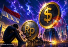 nilai tukar mata uang rupiah indonesia melemah terhadap stablecoin usdt dolar as