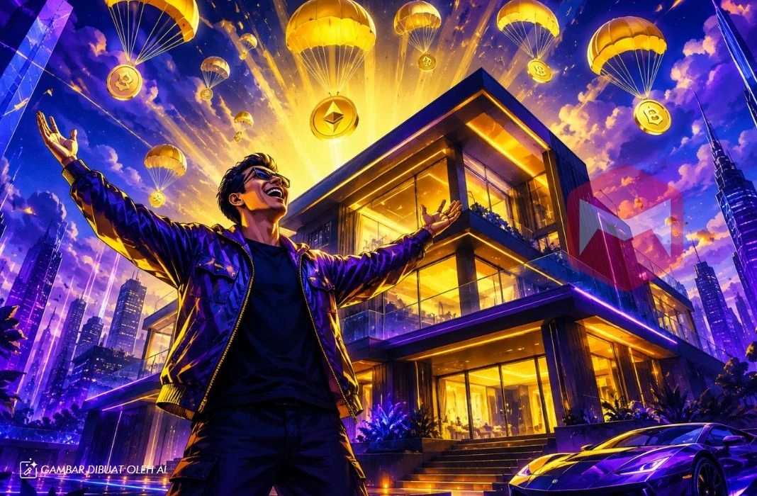 pria asal indonesia berhasil merenovasi rumah dari hasil airdrop crypto