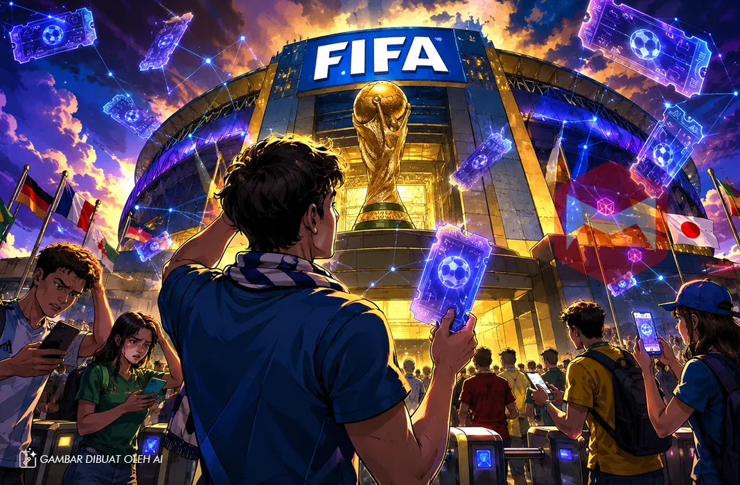 180 Ribu Tiket Piala Dunia 2026 Belum Terjual, Sistem NFT FIFA Collect Disalahkan 180 Ribu Tiket Piala Dunia 2026 Belum Terjual, Sistem NFT FIFA Collect Disalahkan?