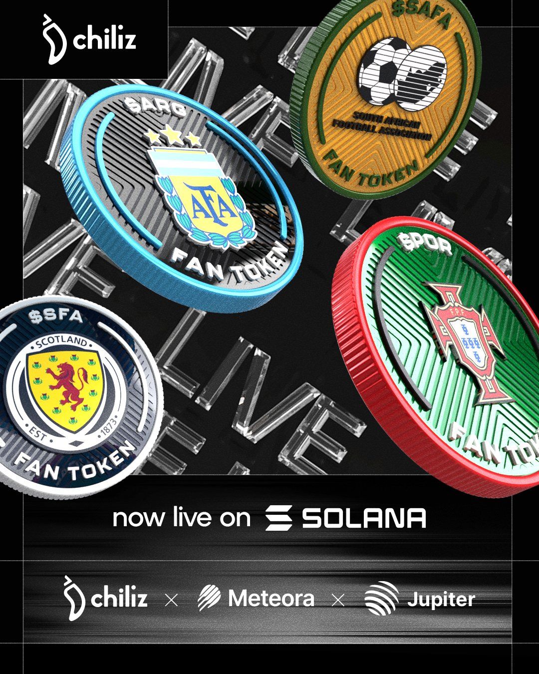 Chiliz fan token Piala Dunia 2026