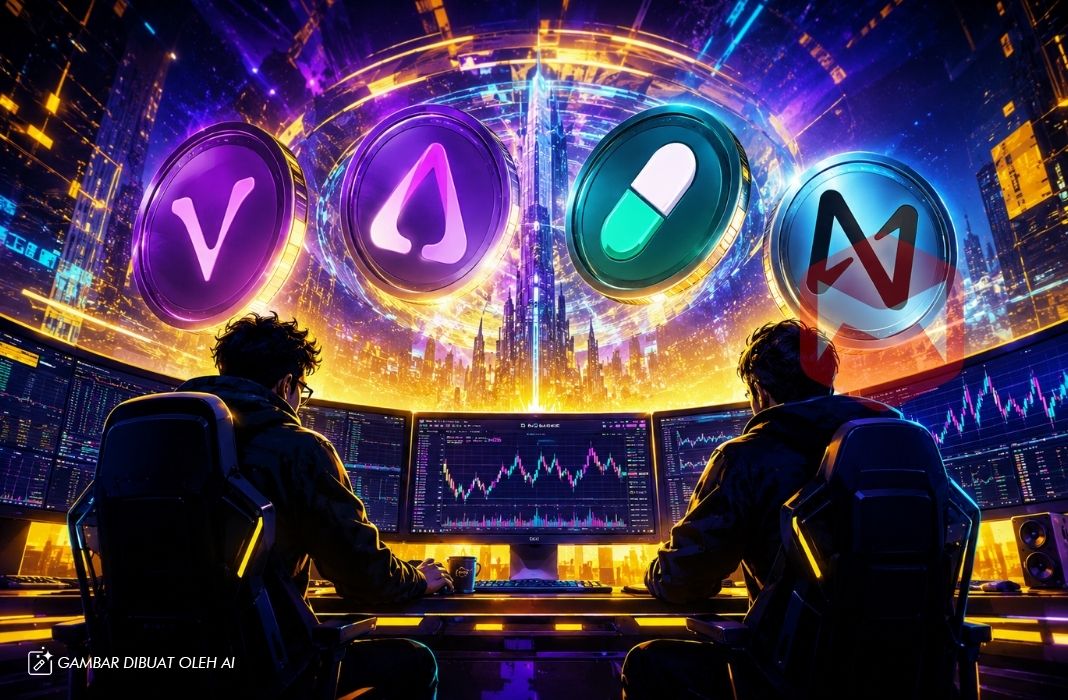 Daftar kripto top gainers hari ini dengan kenaikan tertinggi