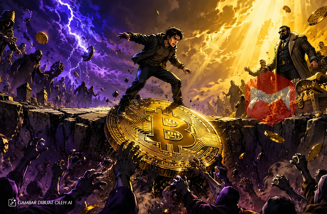 Harga Bitcoin Terancam Jatuh ke US$56.000, Nasib BTC Ditentukan di Level Ini