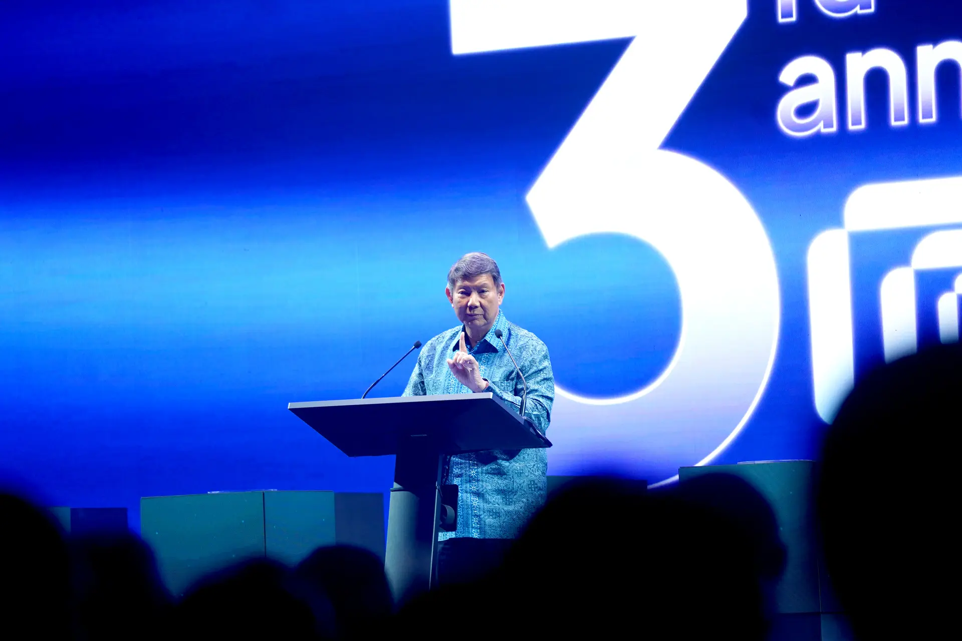 Hashim S. Djojohadikusumo, Adik Prabowo Subianto di Acara CFX Crypto Conference 2026 - Investortrust