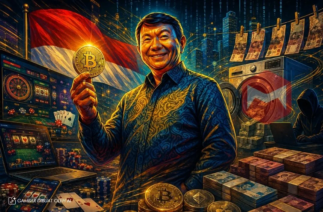 Hashim S. Djojohadikusumo adik prabowo subianto kripto judi online dan pencucian uang