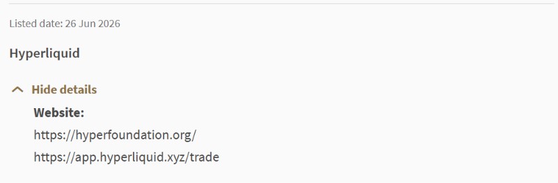 Hyperliquid Masuk Investor Alert List Singapura