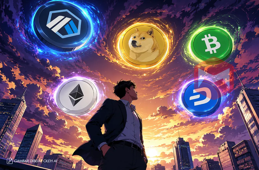Kripto Hari Ini 13 Juni 2026: DOGE Dekati Momen Krusial, BCH dan ARB Bangun Momentum Bullish