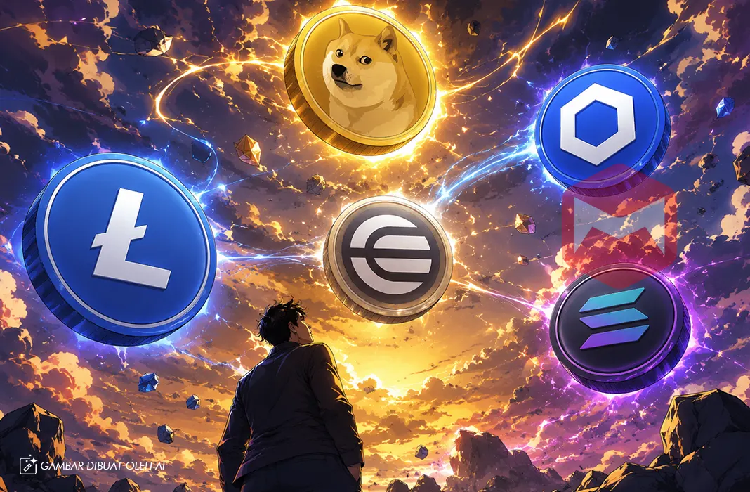 Kripto Hari Ini 15 Juni 2026: DOGE Masuki Zona yang Pernah Picu Reli Hebat, LTC Bersiap Akhiri 4 Tahun Penantian