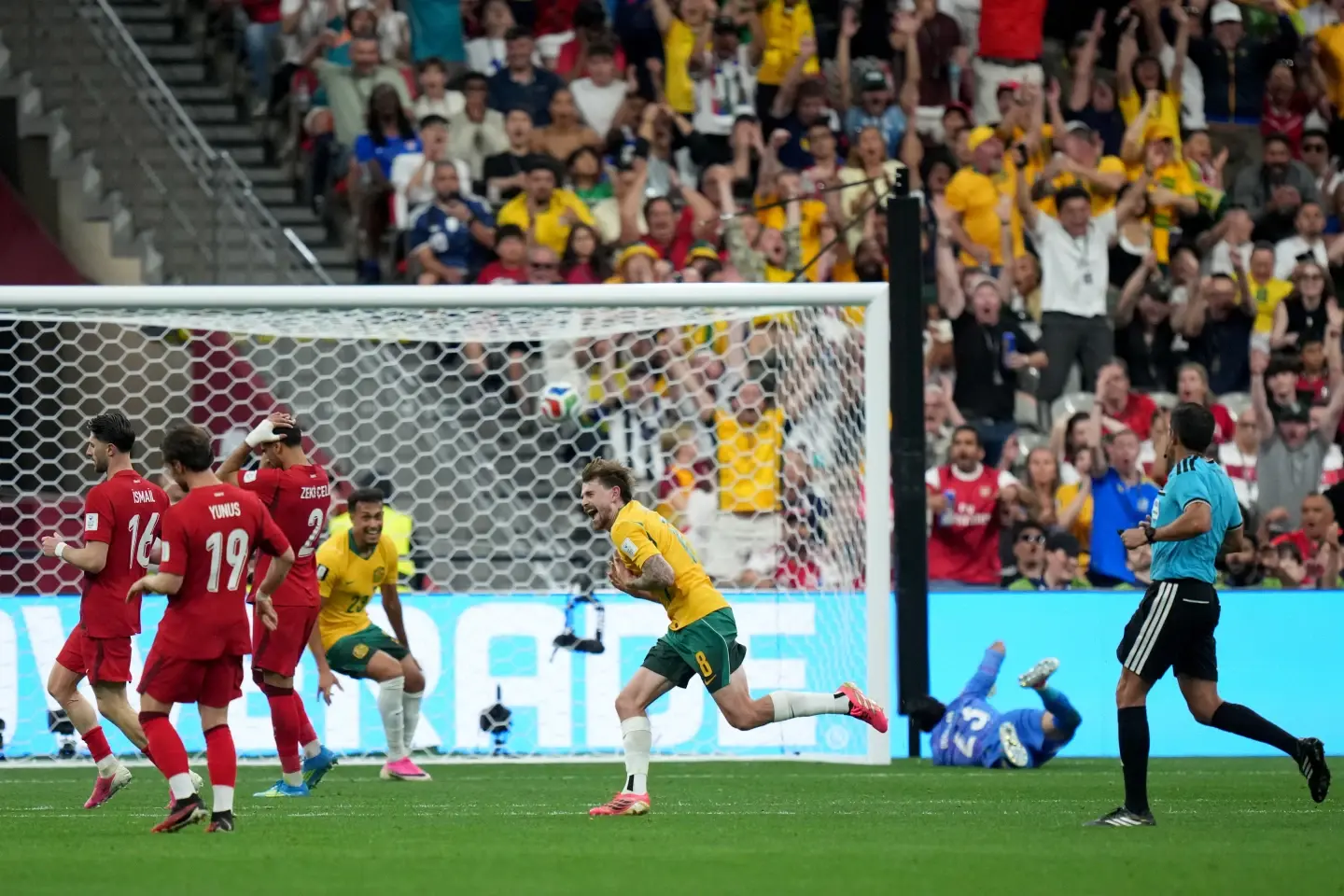 Laga Australia vs Turki di Grup D Piala Dunia 2026 - AP