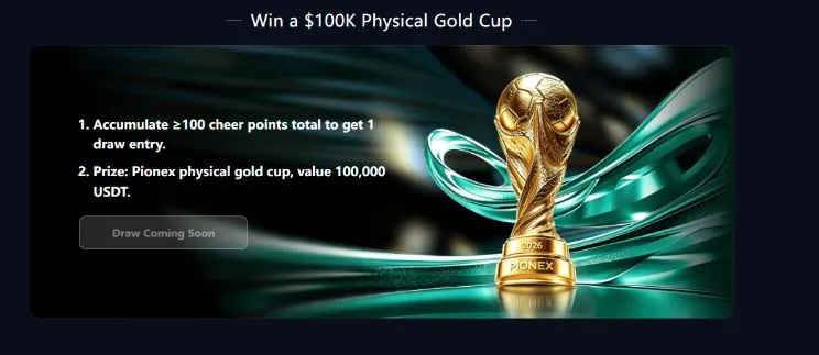 Lucky Draw Emas Pionex World Cup Campaign 2026