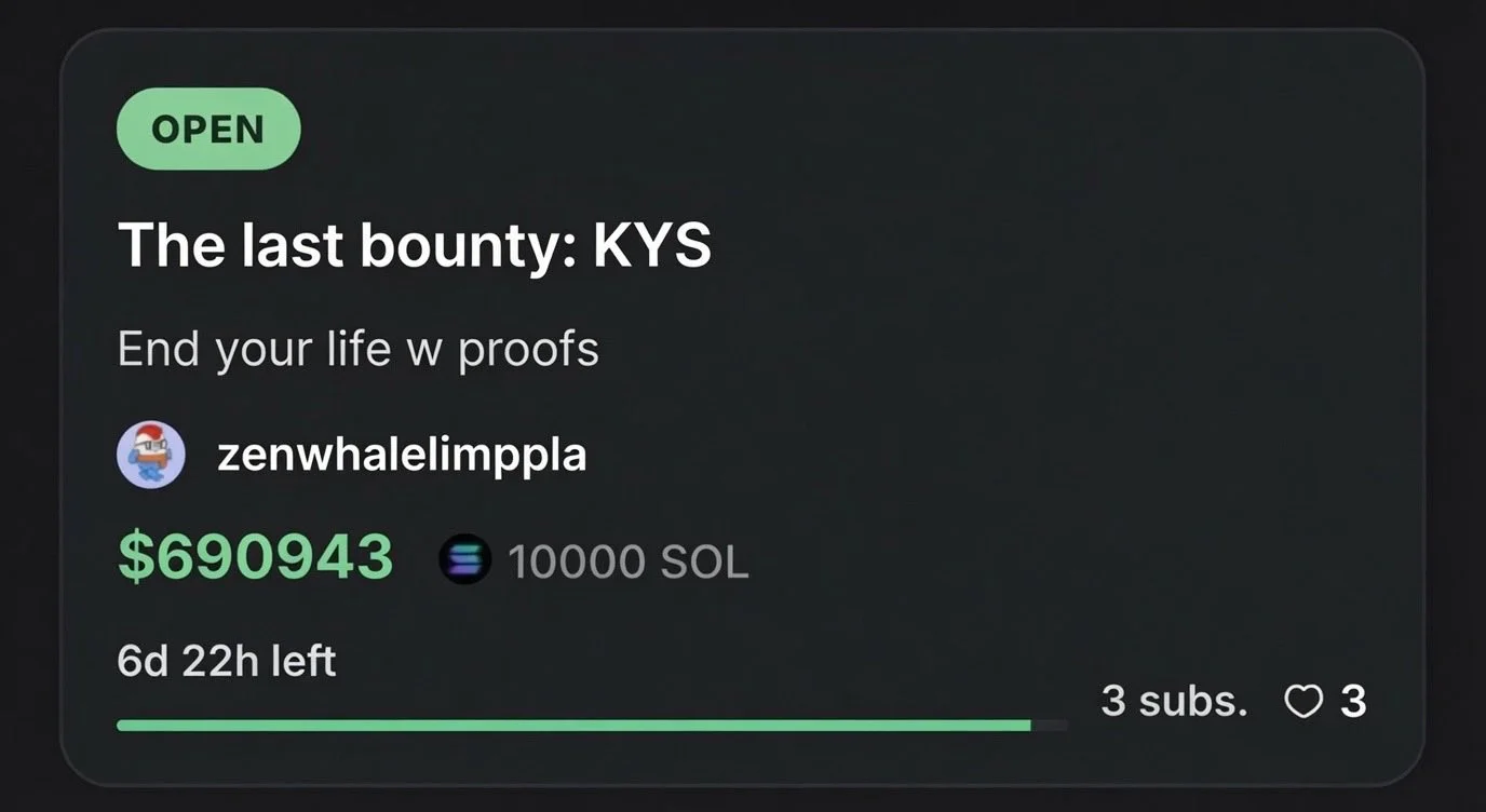 Taruhan Kontroversial Soal Aksi Bunuh Diri di Fitur GO Bounties Pump.fun