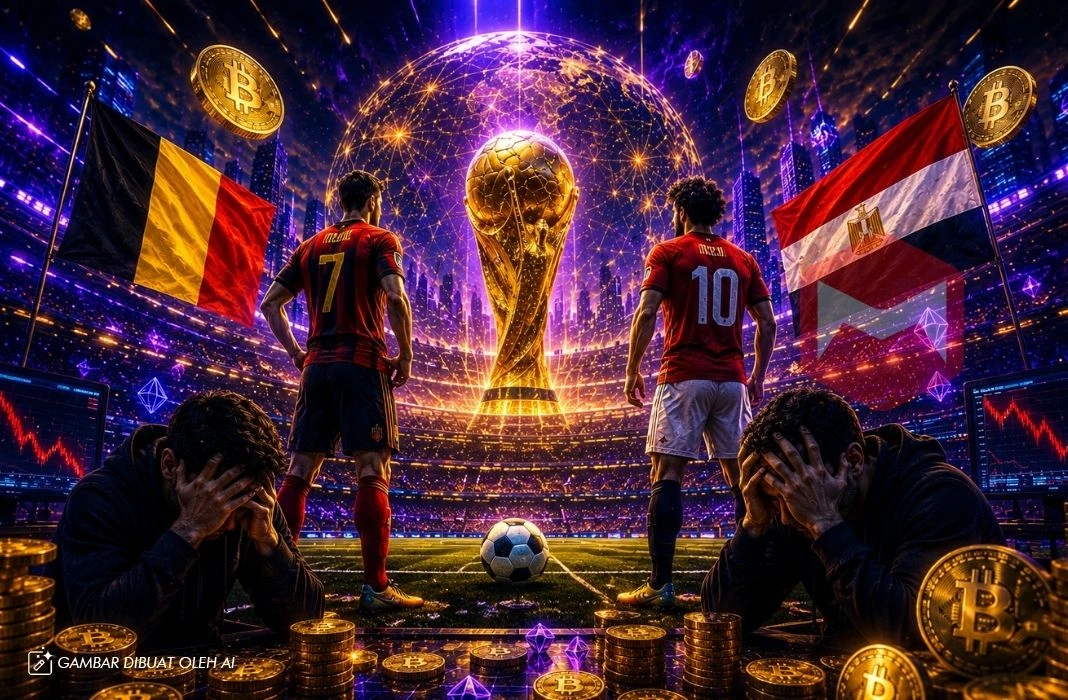 Trader polymarket merugi ratusan miliar rupiah pada laga piala dunia 2026 antara belgia melawan mesir Trader polymarket merugi ratusan miliar rupiah pada laga piala dunia 2026 antara belgia melawan mesir