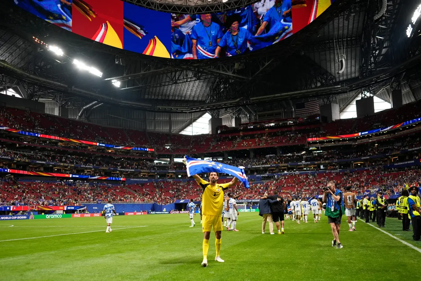 Vozinha, Man of The Match pada Laga Cabo Verde vs Spain di Grup H Pildun 2026 - AP