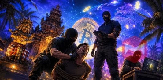 Bali penculikan kejahatan kripto WNA rusia