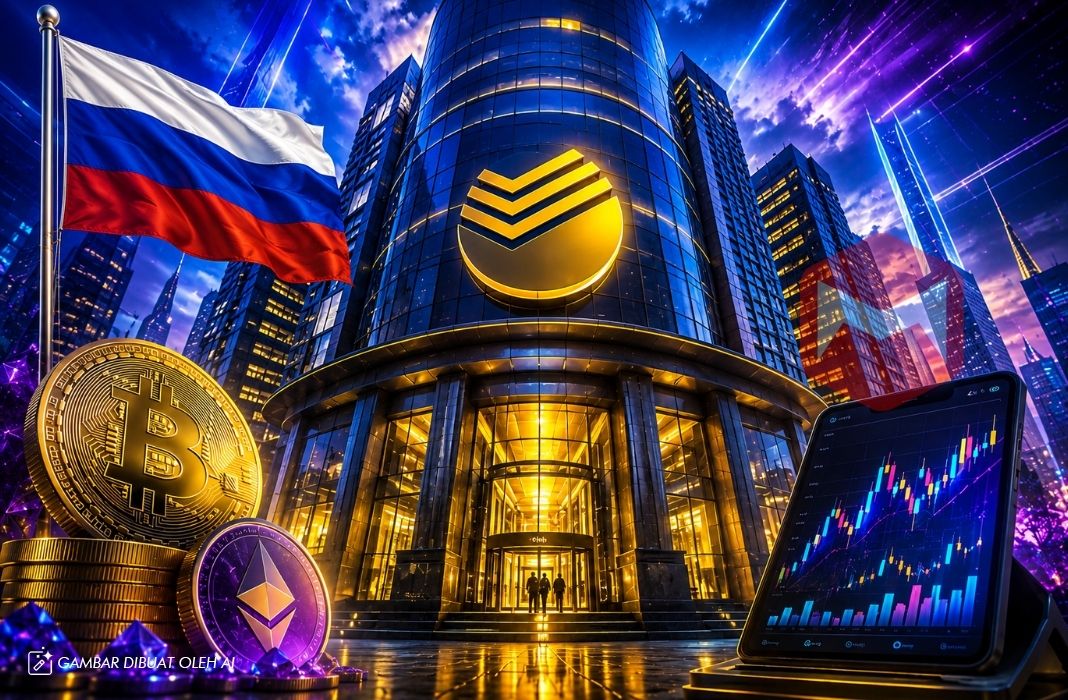 Bank terbesar rusia siapkan layanan trading kripto
