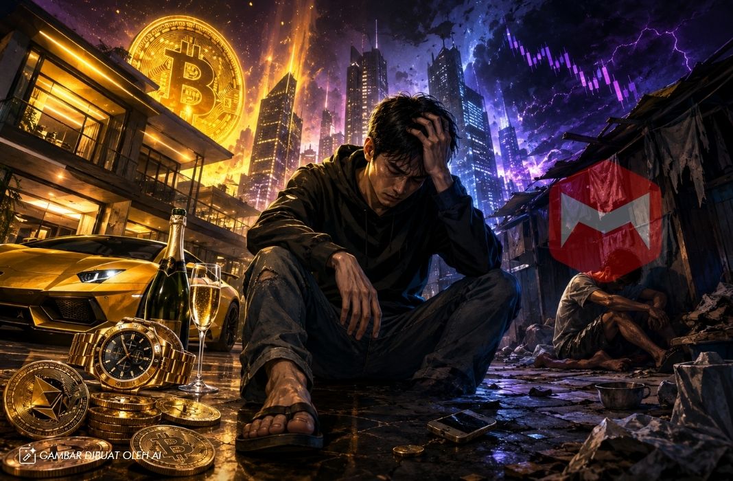 Cerita tragis sultan crypto indonesia yang jatuh miskin karena lifestyle