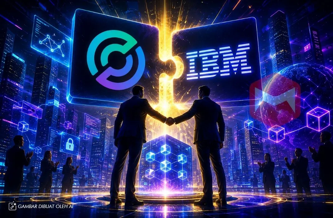 Circle beli paten blockchain IBM penerbit stablecoin USDC