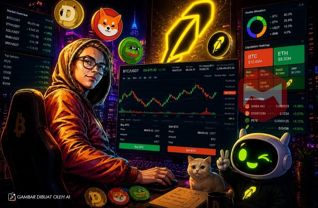 Cryptoiz AI Lab MA Screener fitur mencari meme coin potensial kripto