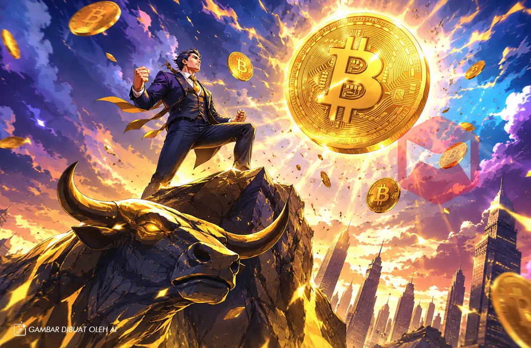 Hore! Harga Bitcoin Bentuk Sinyal Bullish, Analis Sebut Targetkan 73 Ribu Dolar