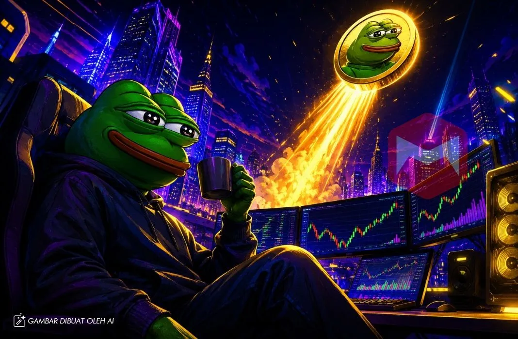 Harga meme coin pepe hari ini melejit tajam apakah efek ansem