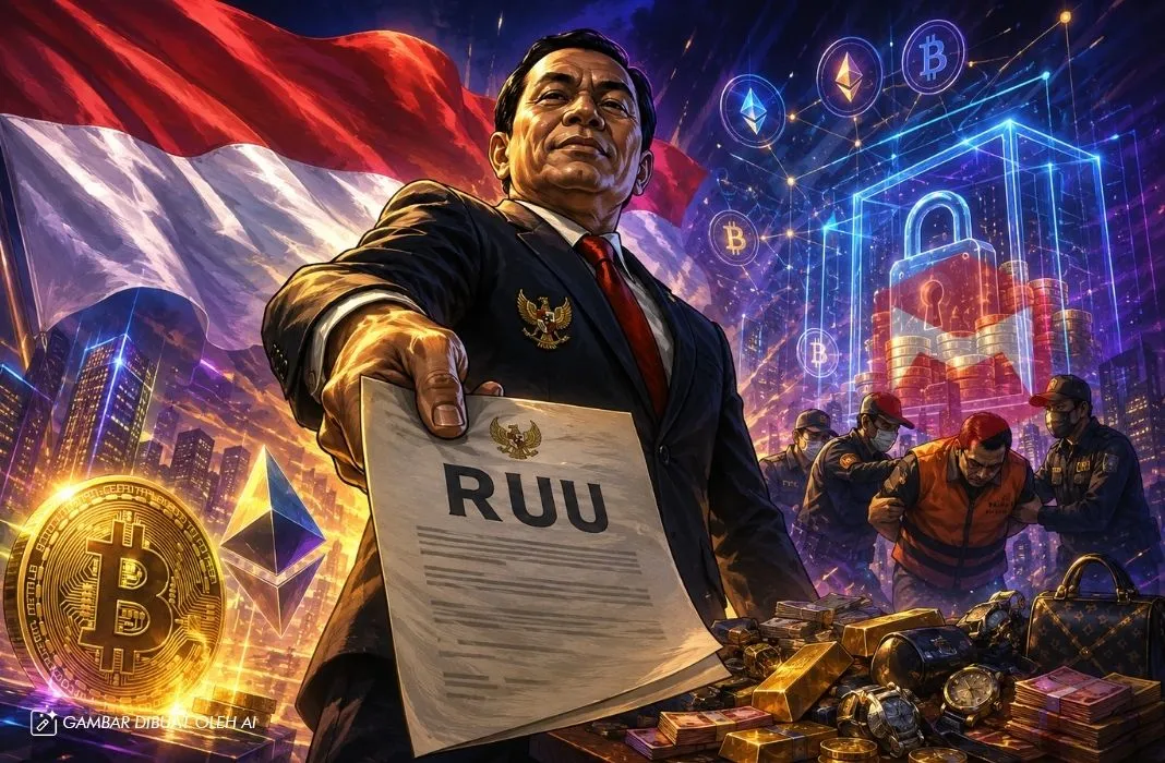 RUU Perampasan Aset DPR kripto penyitaan RUU Perampasan Aset DPR kripto penyitaan
