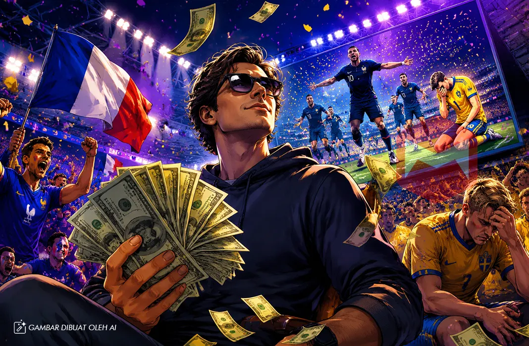 Swedia Tak Berdaya Hadapi Prancis di Piala Dunia 2026, Trader Polymarket Cuan Rp12,35 Miliar Swedia Tak Berdaya Hadapi Prancis di Piala Dunia 2026, Trader Polymarket Cuan Rp12,35 Miliar