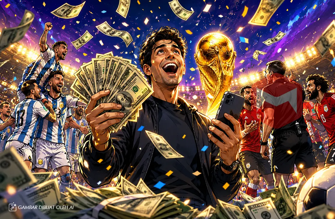 Trader Polymarket Cuan 4.500 Persen Berkat Prediksi Akurat Argentina vs Mesir di Piala Dunia 2026 Trader Polymarket Cuan 4.500 Persen Berkat Prediksi Akurat Argentina vs Mesir di Piala Dunia 2026
