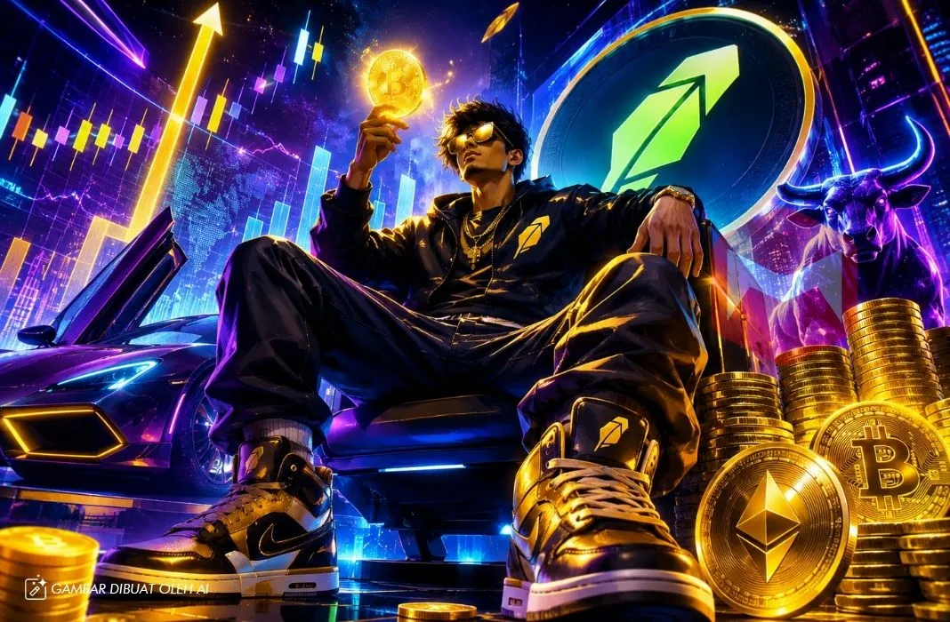 Trader kripto cuan besar dari pons di robinhood chain