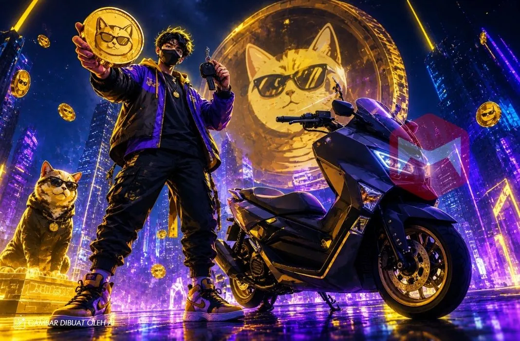 Yamaha Nmax 155 2026 kripto meme coin Cashcat