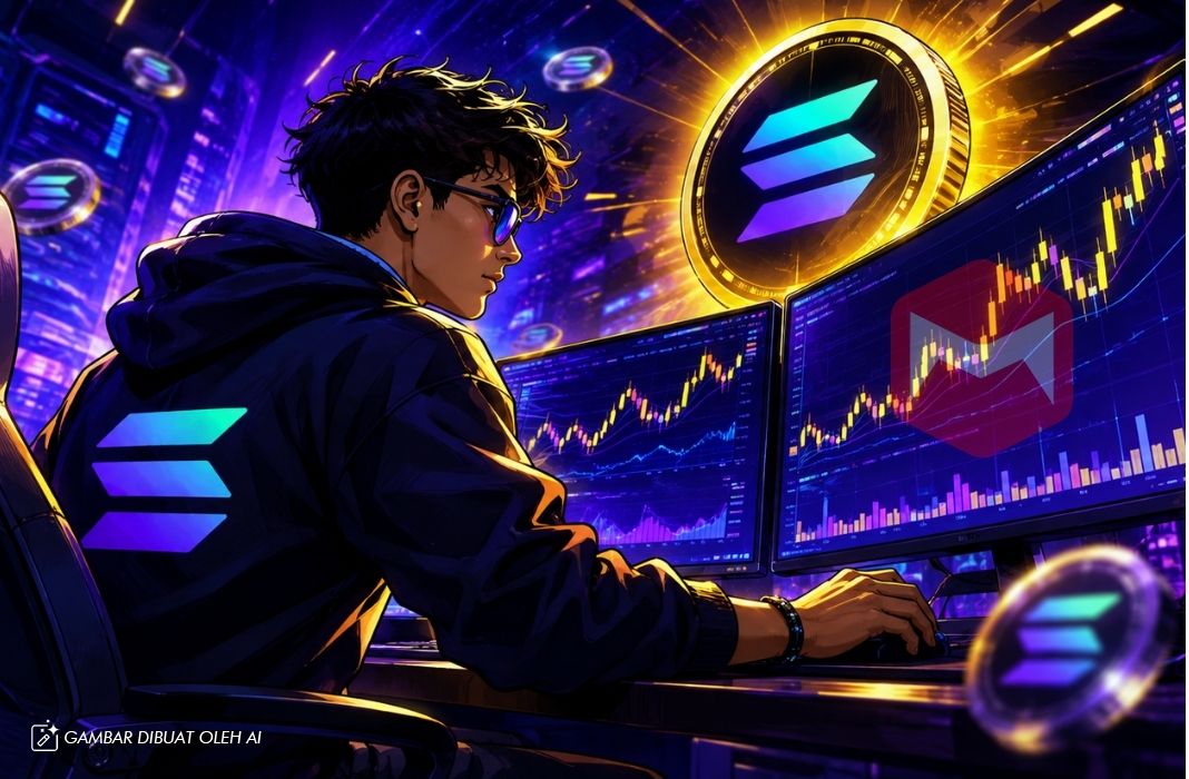 Cara mencari token kripto potensial sebelum trending di solana