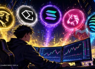 Daftar aset kripto top gainers hari ini 28 Agustus 2026