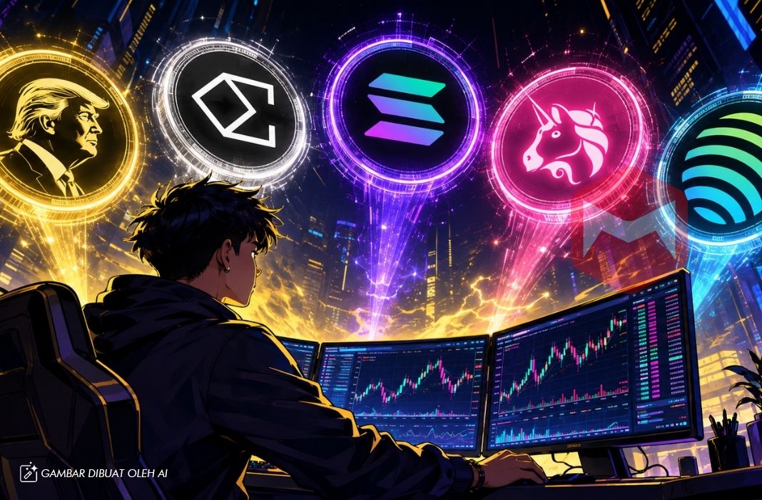 Daftar aset kripto top gainers hari ini 28 Agustus 2026