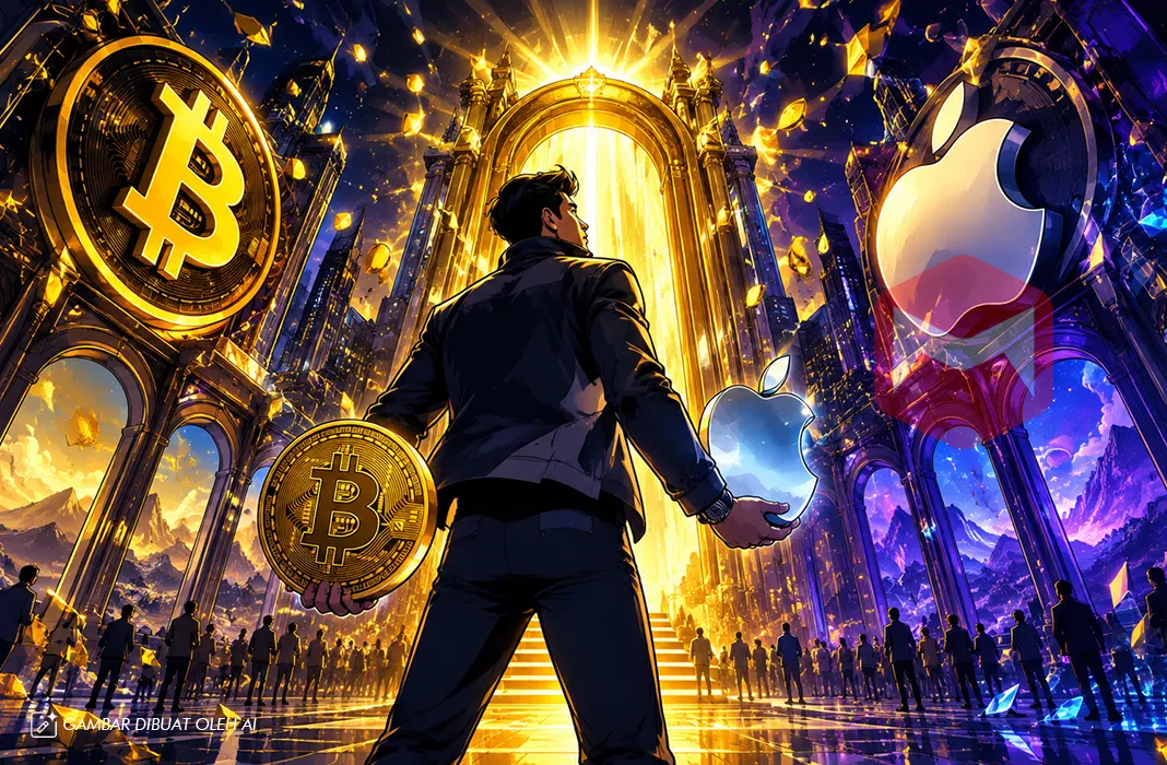 Harga Bitcoin Jiplak Pola Saham Apple, Reli Gila Bisa Terjadi Harga Bitcoin Jiplak Pola Saham Apple? Reli Gila Bisa Terjadi