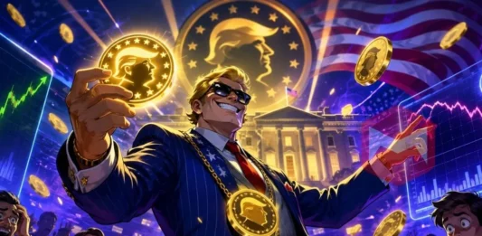Meme coin gold bawa nama donald trump rug pull