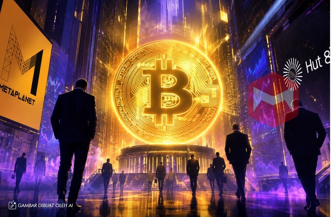 Metaplanet Hut 8 Bitcoin perusahaan DAT Metaplanet Hut 8 Bitcoin perusahaan DAT