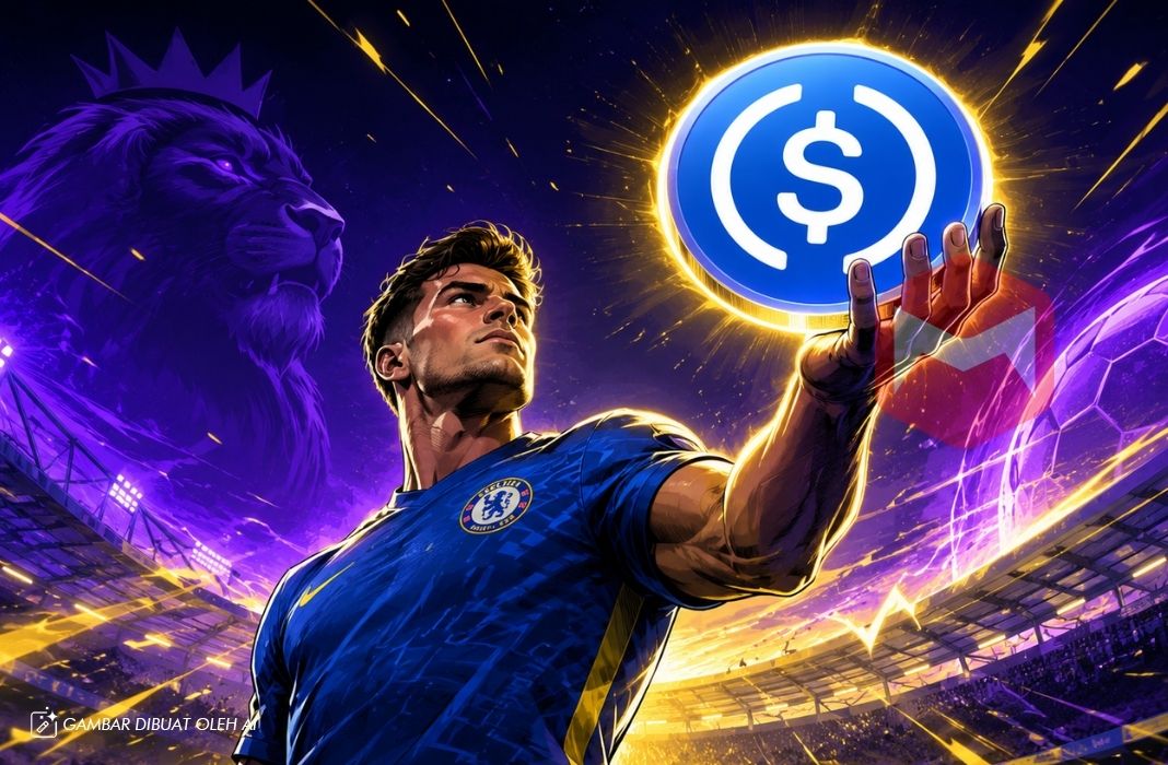 Penerbit stablecoin USDC Circle jadi sponsor utama Chelsea di Premiere League