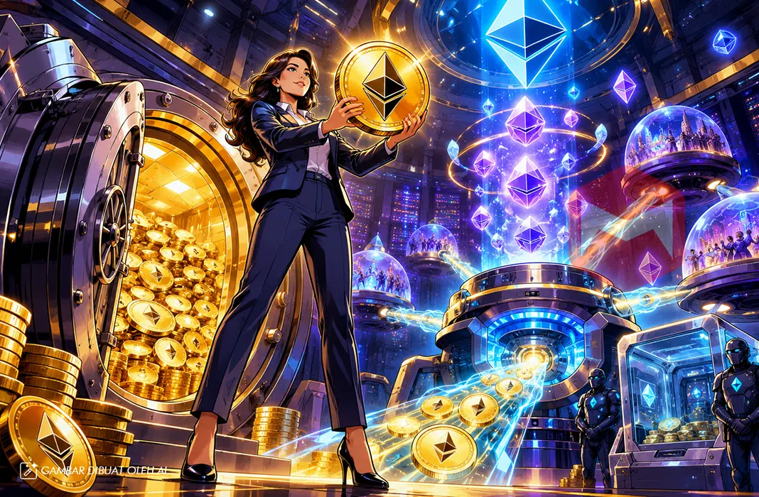 Perusahaan Kripto Ini Siapkan Rp3,56 Triliun untuk Staking ETH, Ini Tujuannya