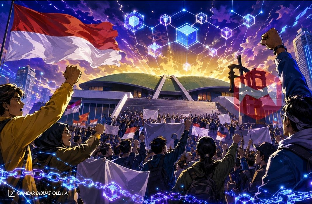 RUU perampasan aset koruptor korupsi demo 27 agustus ampb blockchain