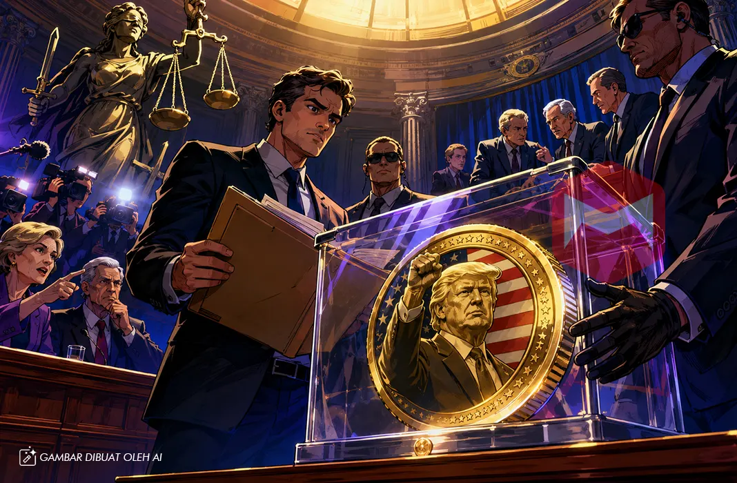 Senator AS: TRUMP Coin Terindikasi Fraud